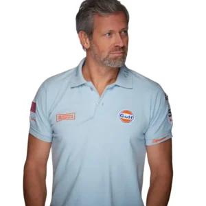 M. Delaney Polo in Gulf Blue