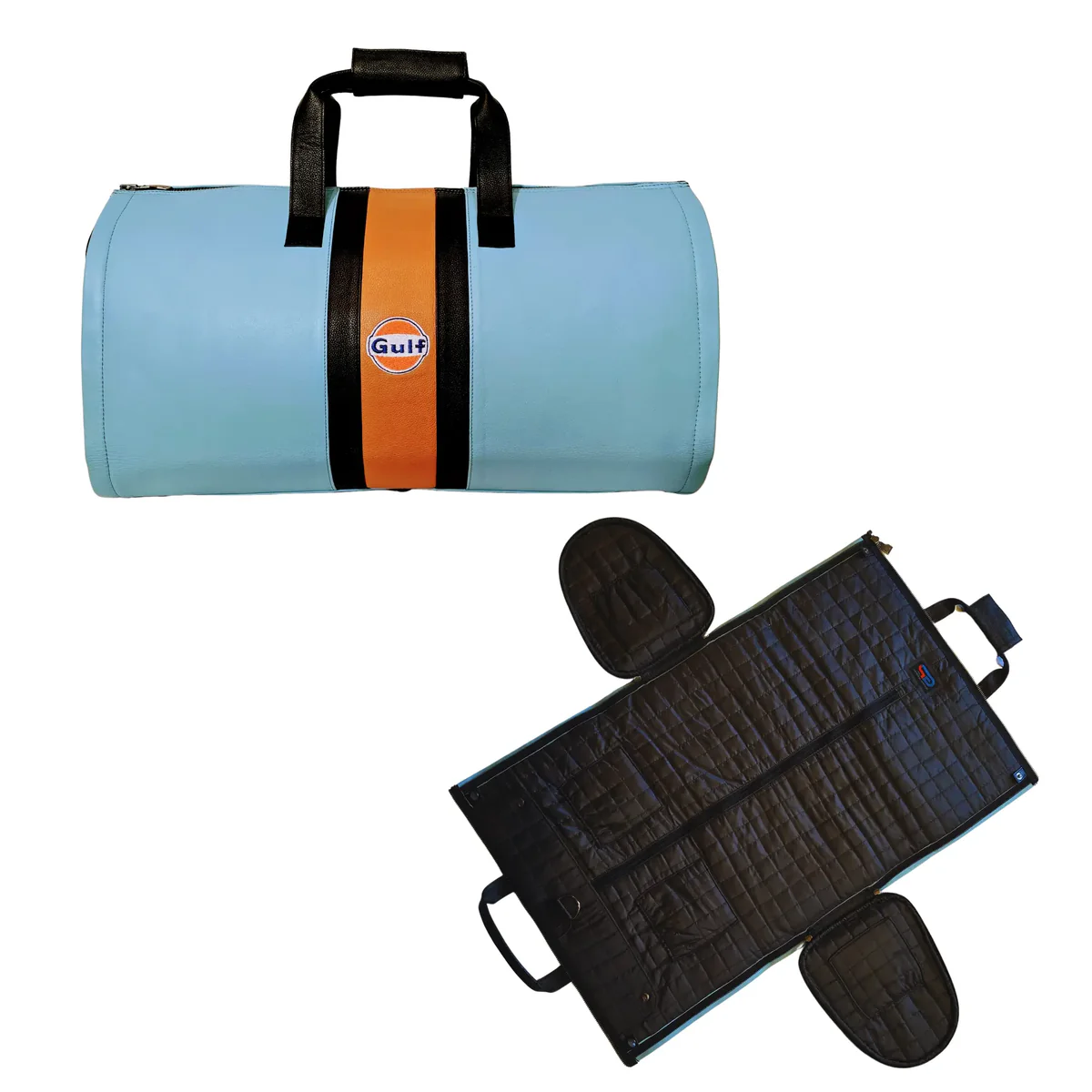 Gulf Leather Flat-Out Garment / Duffel Bag - Image 2