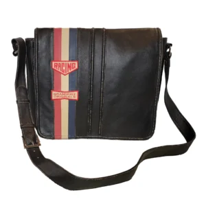 Vintage Leather Silverstone Messenger Bag